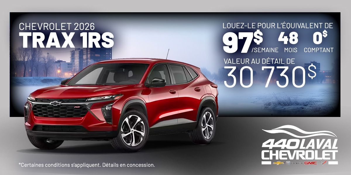 Chevrolet Trax 1RS 2026
