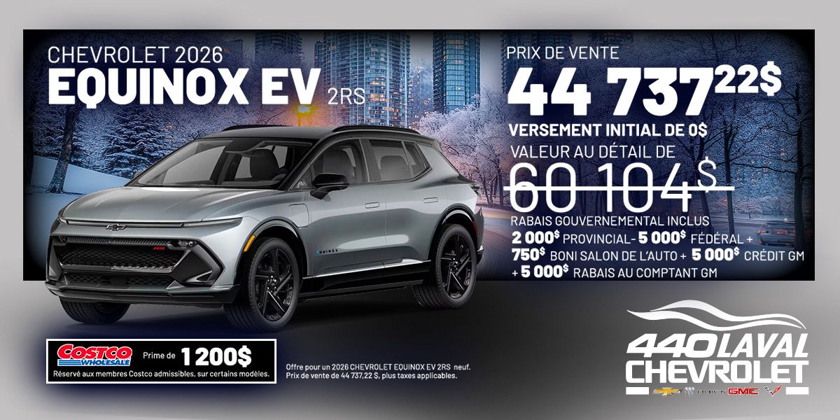 Chevrolet Equinox EV 2RS 2026