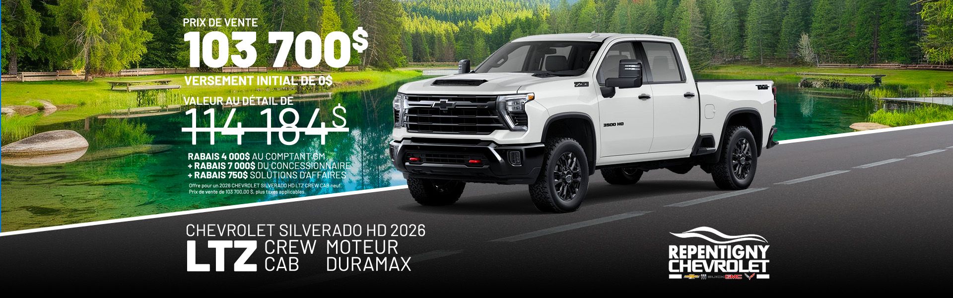 Chevrolet Silverado HD LTZ 2026