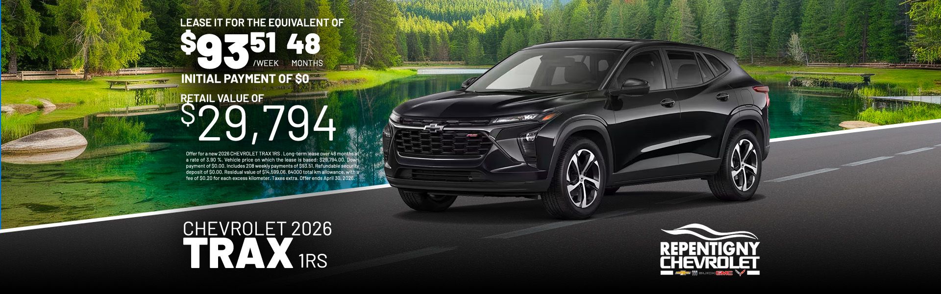 Chevrolet Trax 1RS 2026