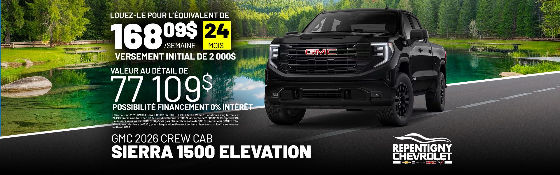 GMC Sierra 1500 Elevation 2026