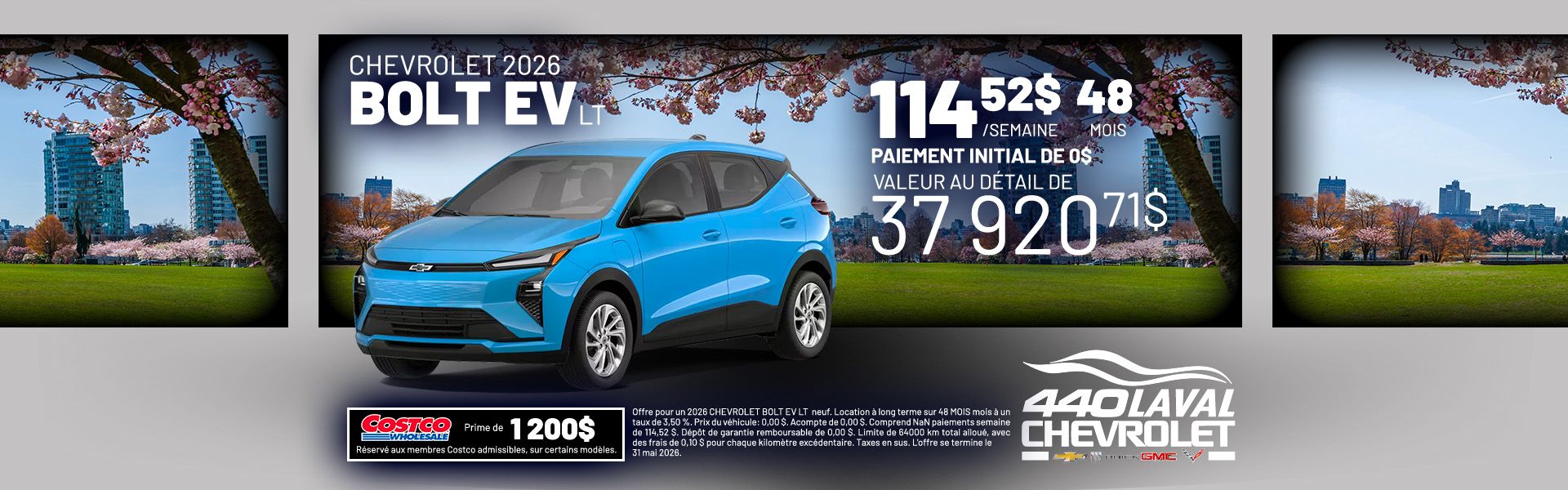 Chevrolet Bolt EV LT 2026