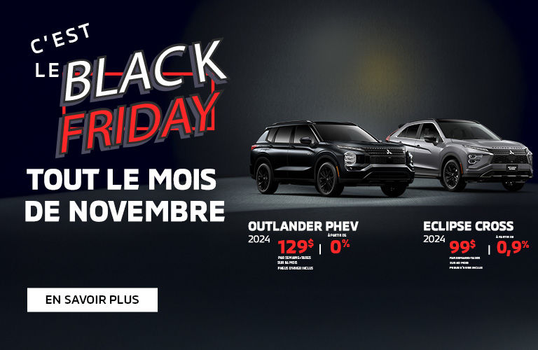 Black Friday - Eclipse Cross