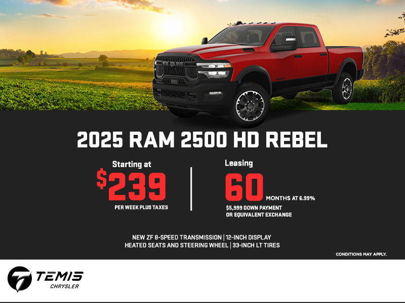 2025 RAM 2500 HD Rebel
