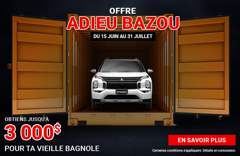 Offre Adieu Bazou