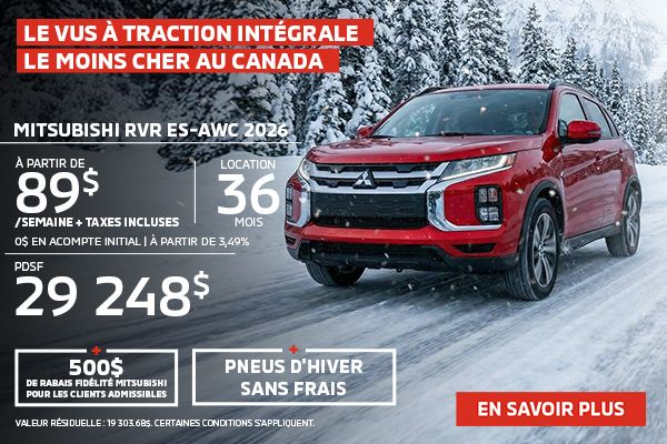 Mitsubishi RVR ES-AWC 2026