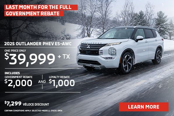 2025 Outlander PHEV SE-AWC