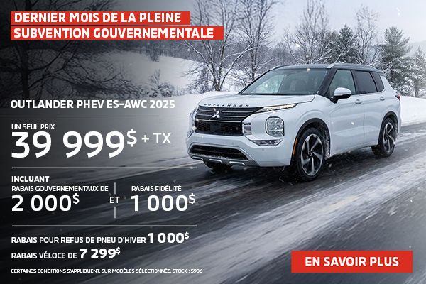 Outlander PHEV SE-AWC 2025