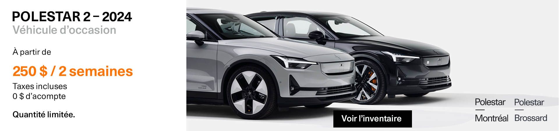 Polestar 2 d'occasion Polestar 2 d'occasion