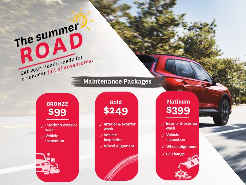 Summer Road Ready – Get Your Honda Ready for Adventure