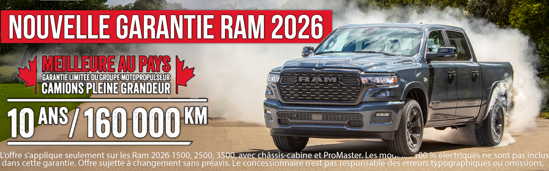 Nouvelle Garantie RAM 2026