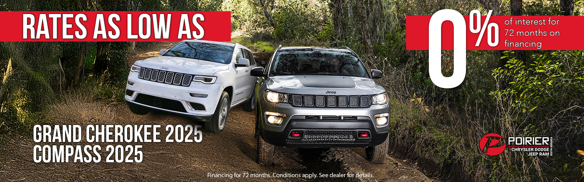 0% on 72 months financing!