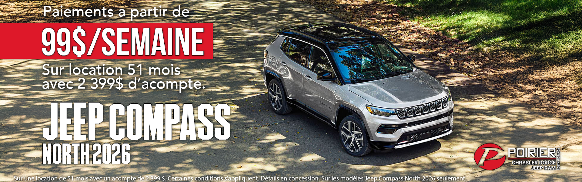 Tout nouveau Jeep Compass North 2026