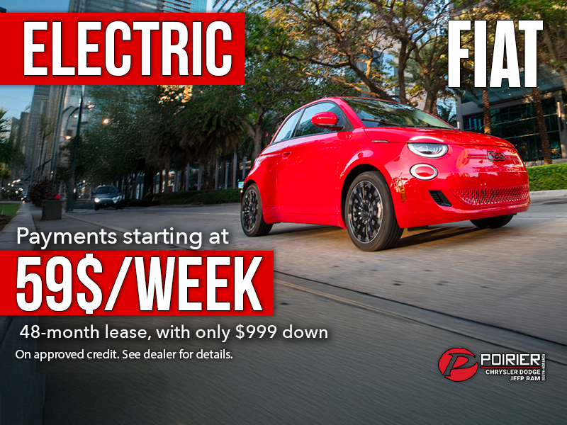 Go electric for less with FIAT!
