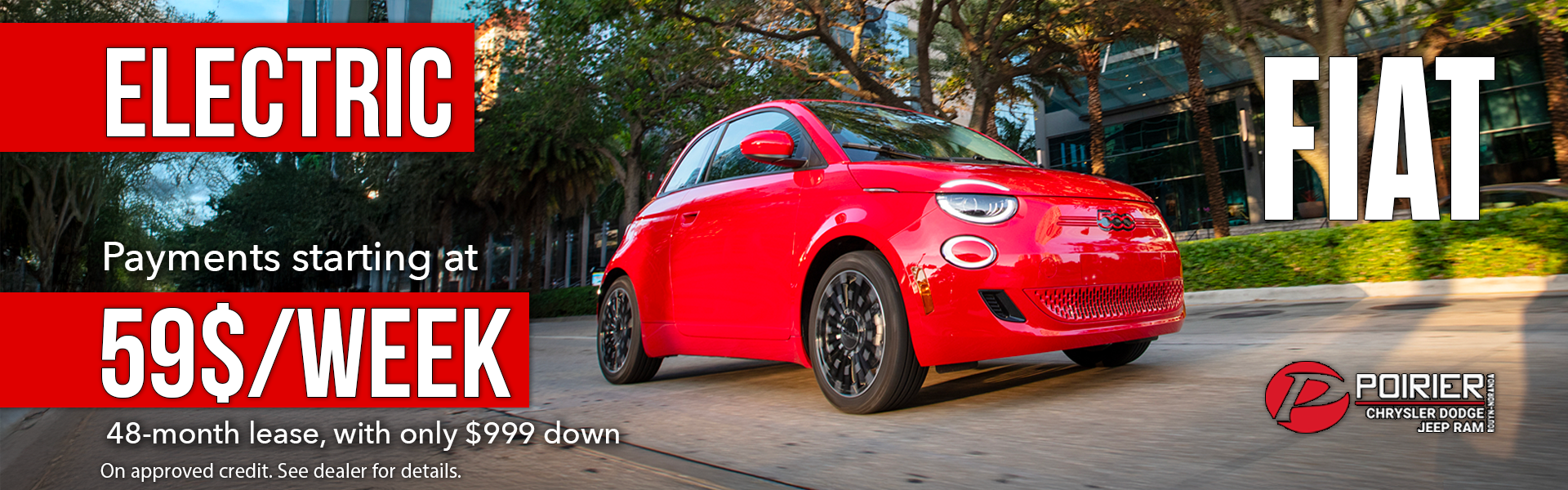 Go electric for less with FIAT!