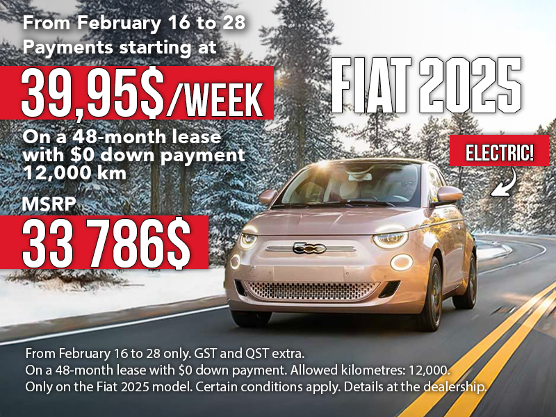 FIAT 2025 100% Electric