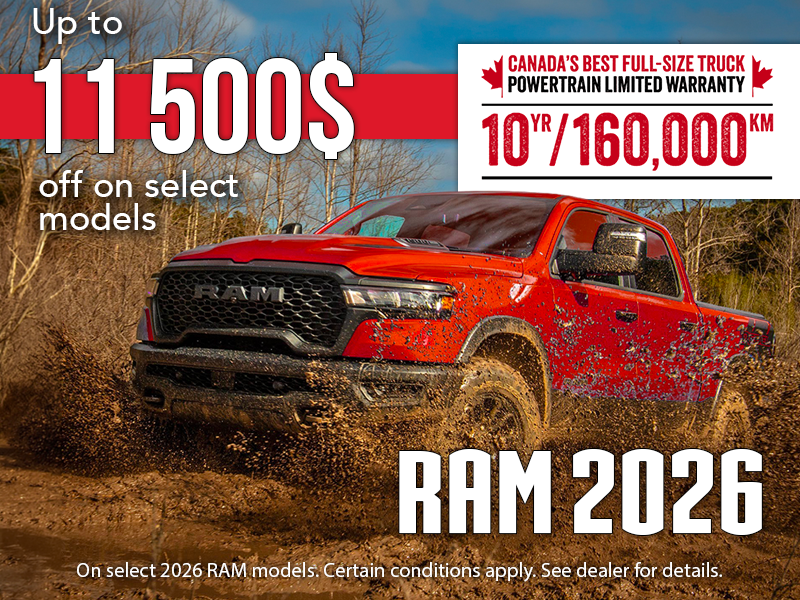 2026 Ram: The best warranty on the market!