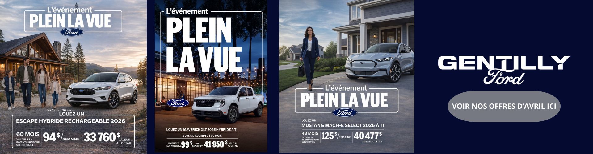 Offres spéciaux Avril 2026