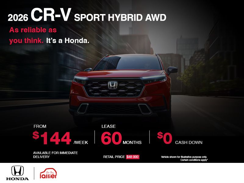 2026 CR-V Sport Hybrid AWD
