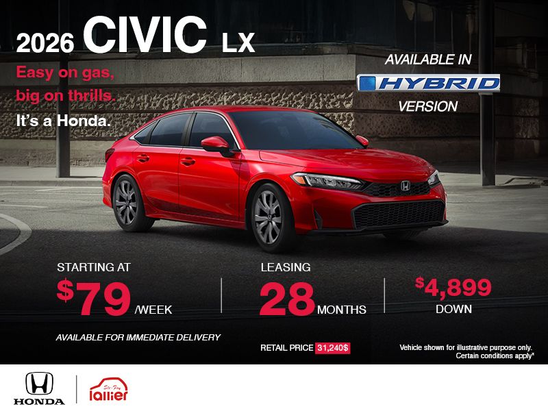 2026 CIVIC LX