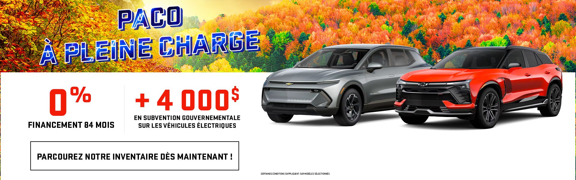 PACO à pleine charge