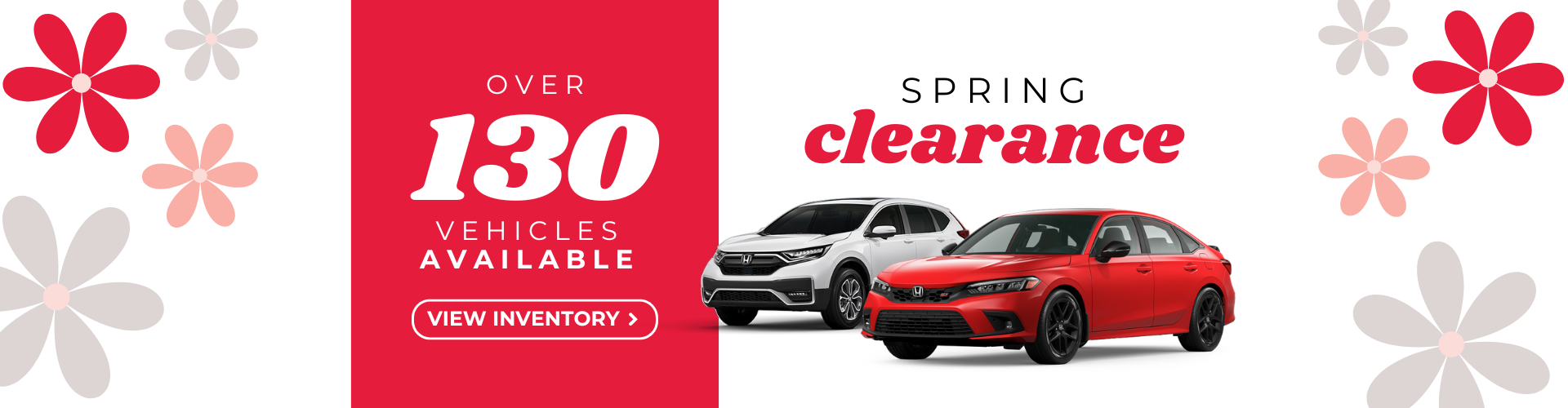 SPRING CLEARANCE
