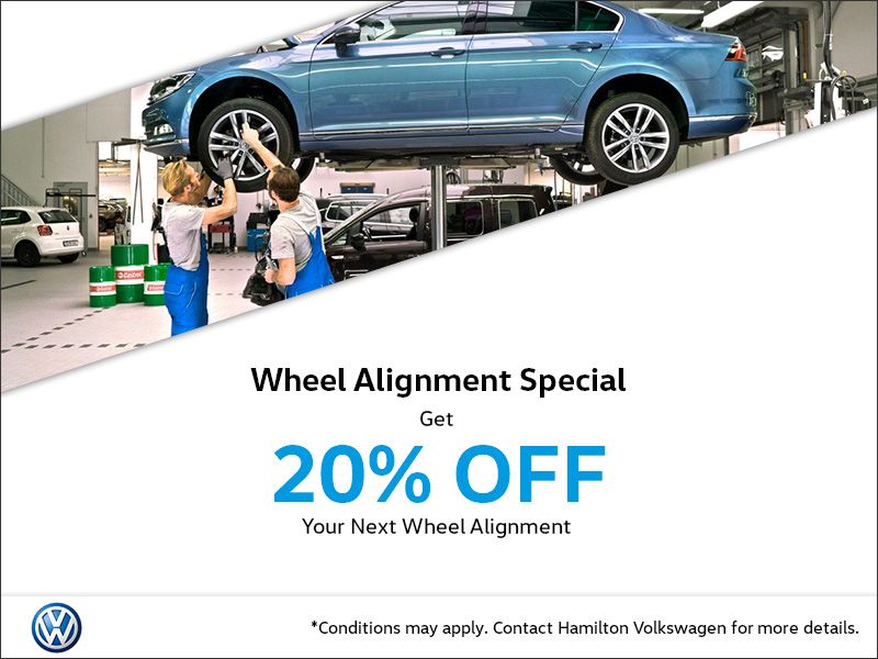 Wheel Alignment Special Hamilton Volkswagen