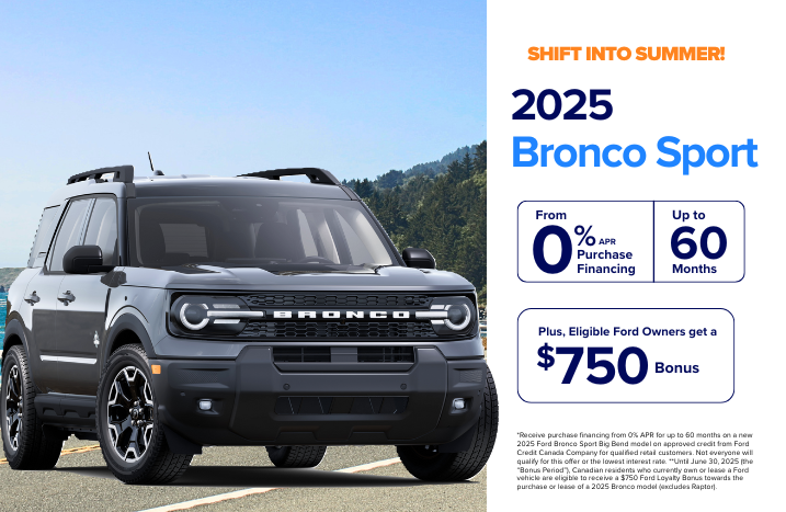 Shift Into Summer! | Bronco Sport