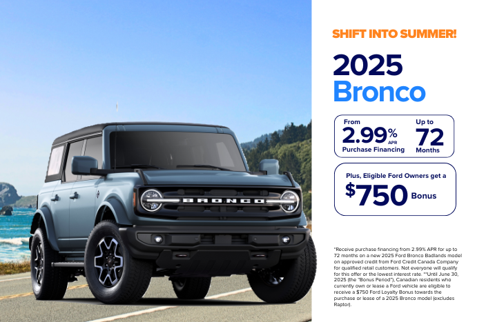 Shift Into Summer! | Bronco