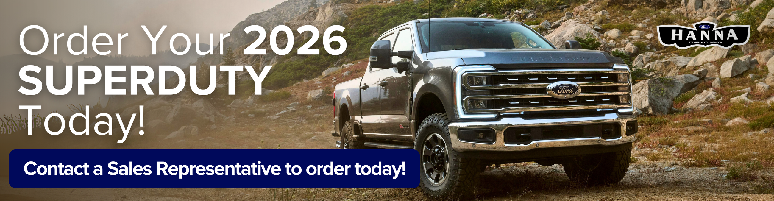 Order Your 2026 Superduty!