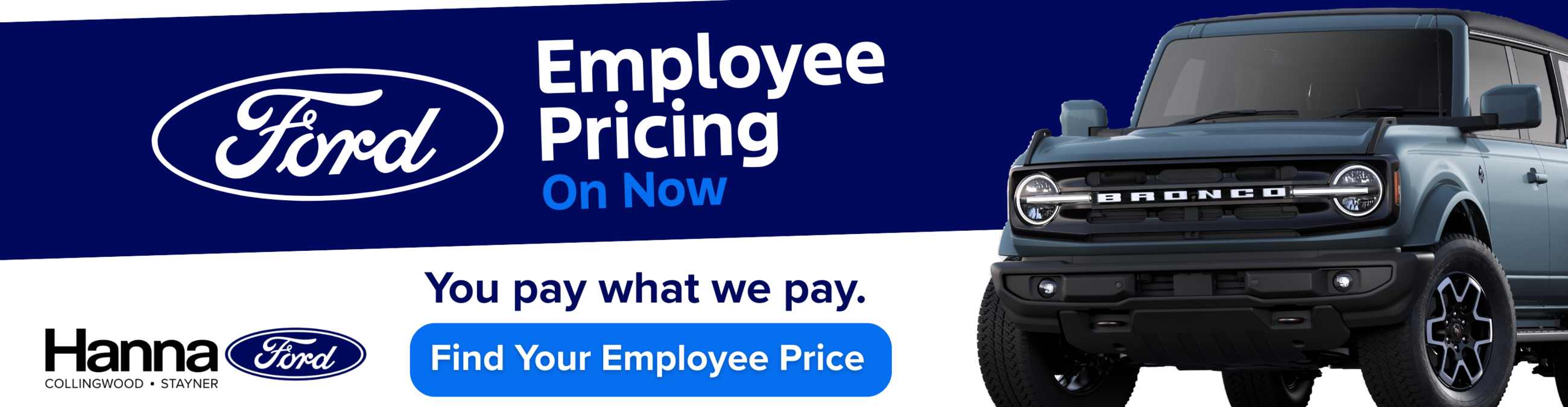 Ford Employee Pricing Event