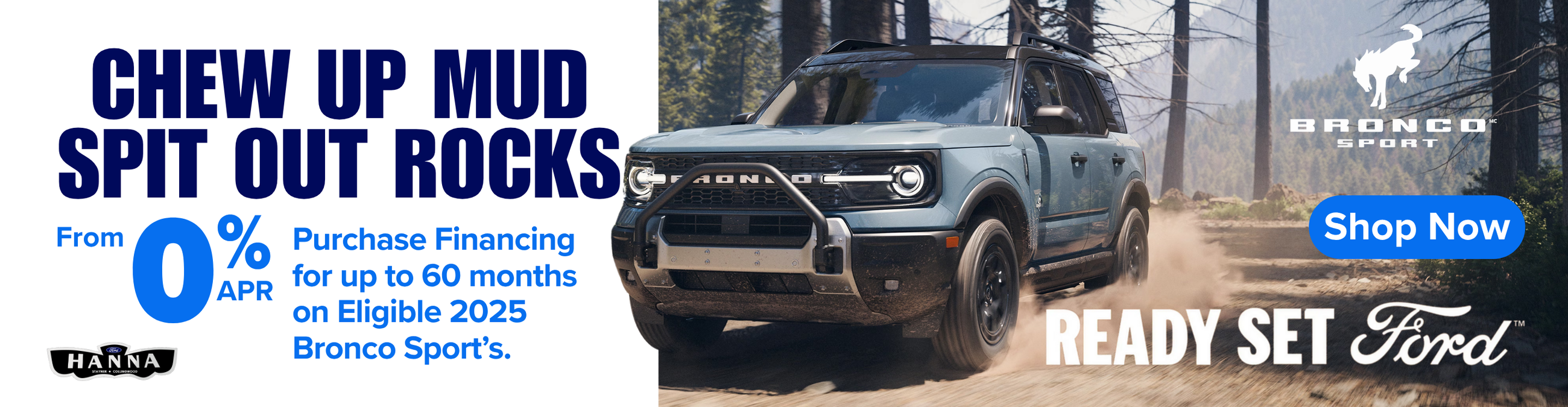 Bronco Sport Financing