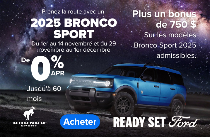 November Deals - Bronco Sport-
