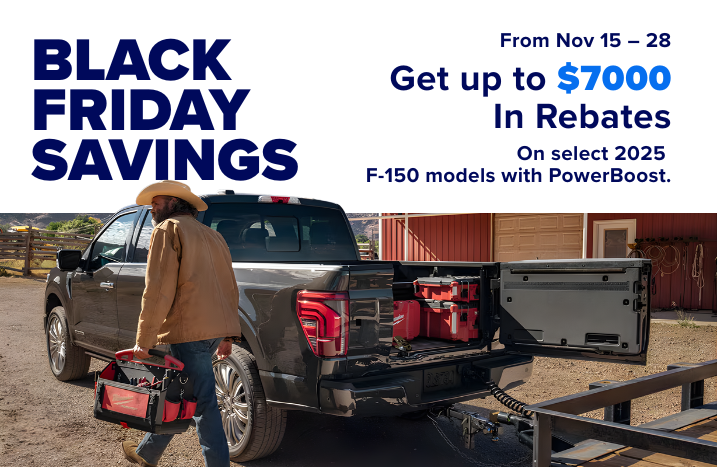 Black Friday Savings - F150