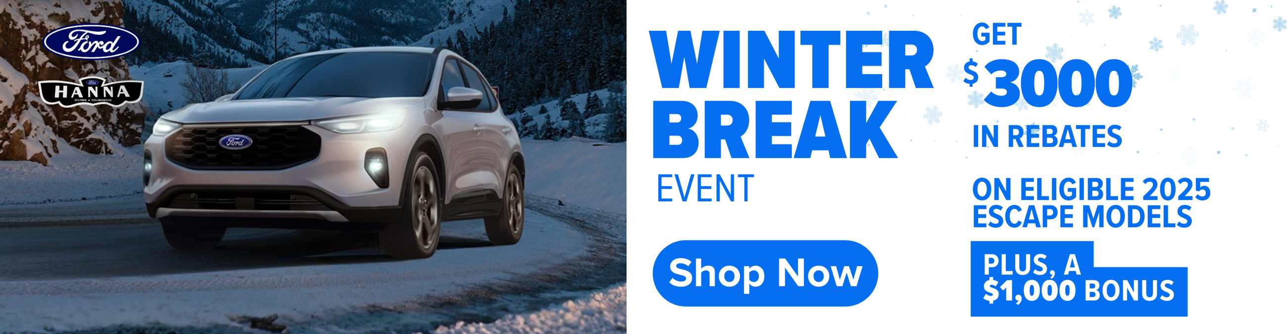 WINTER BREAK EVENT - ESCAPE