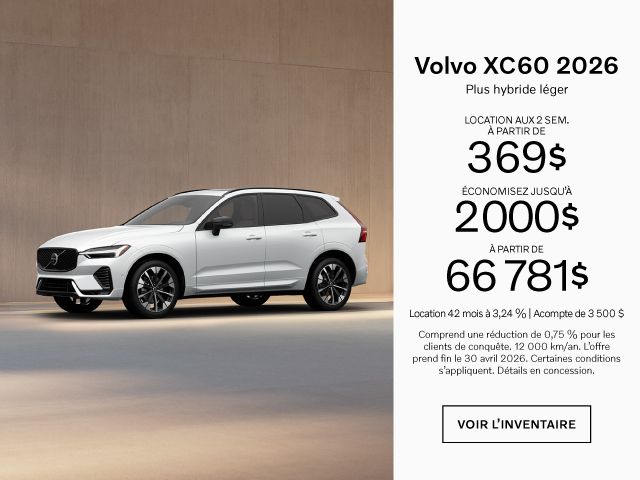 Volvo XC60 2026