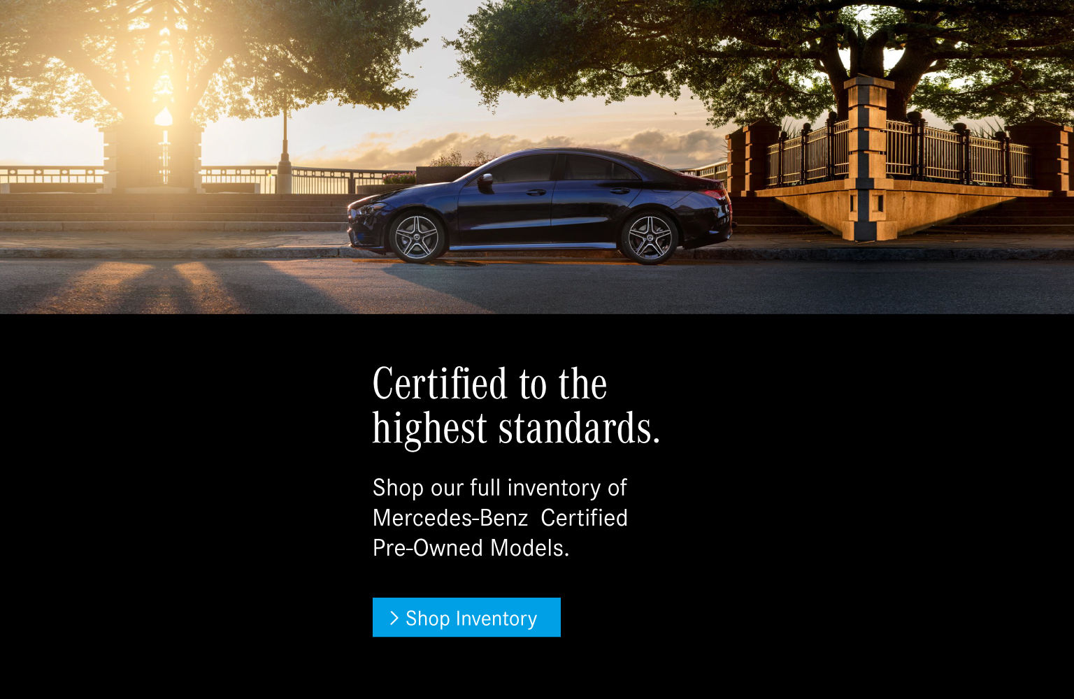 Certified to the highest standards at Mercedes-Benz Brampton