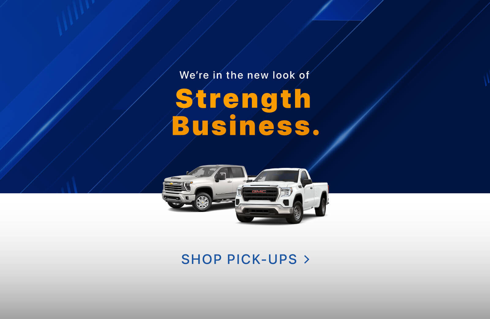 We're in the new look of Strength Business