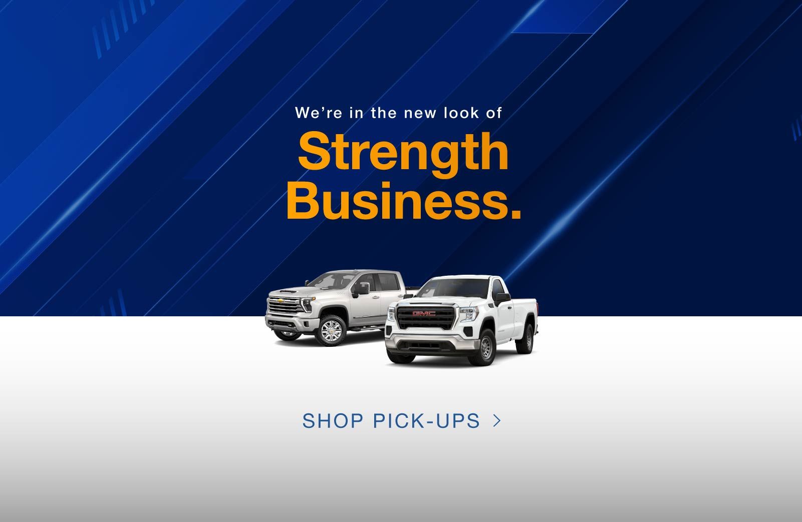 We're in the new look of Strength Business