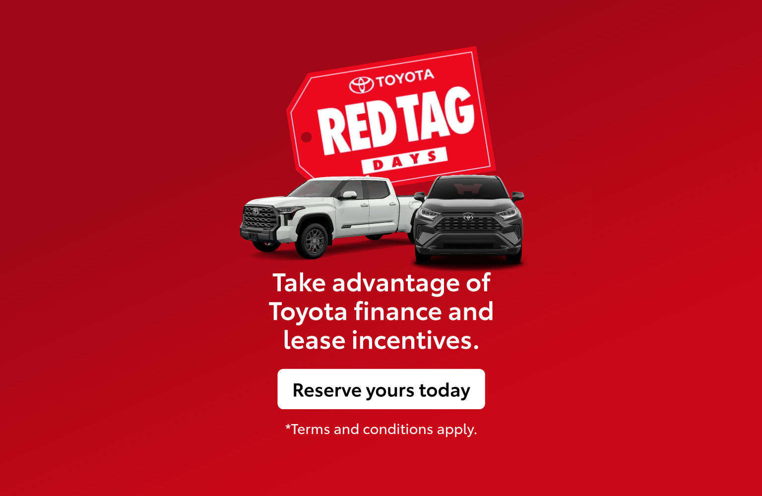 Red Tag Day Toyota