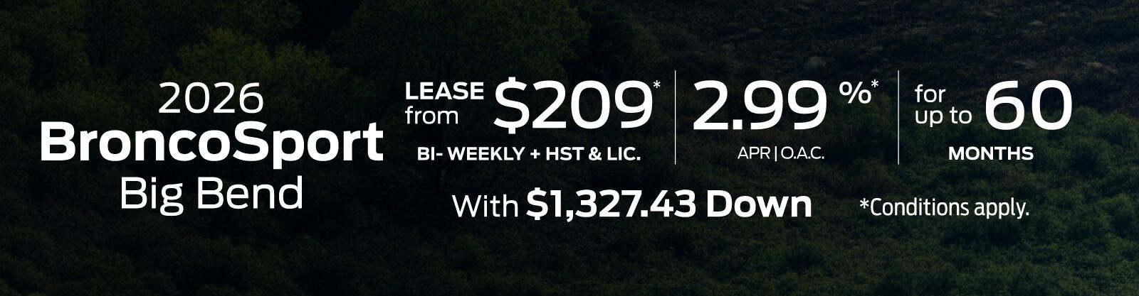 2025 Ford Bronco Sport