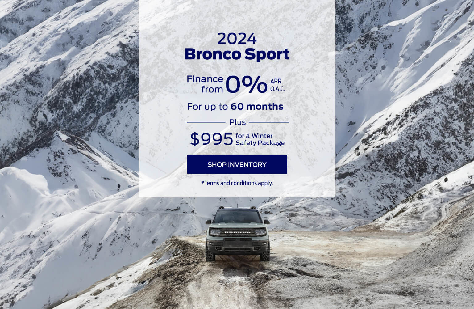 2024 Ford Bronco Sport - Local Offer - VDP