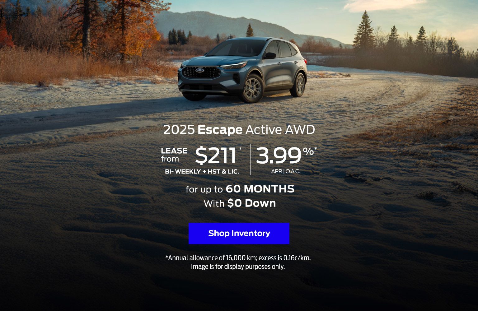 2025 Ford Escape  - Lease Offer in Barrie