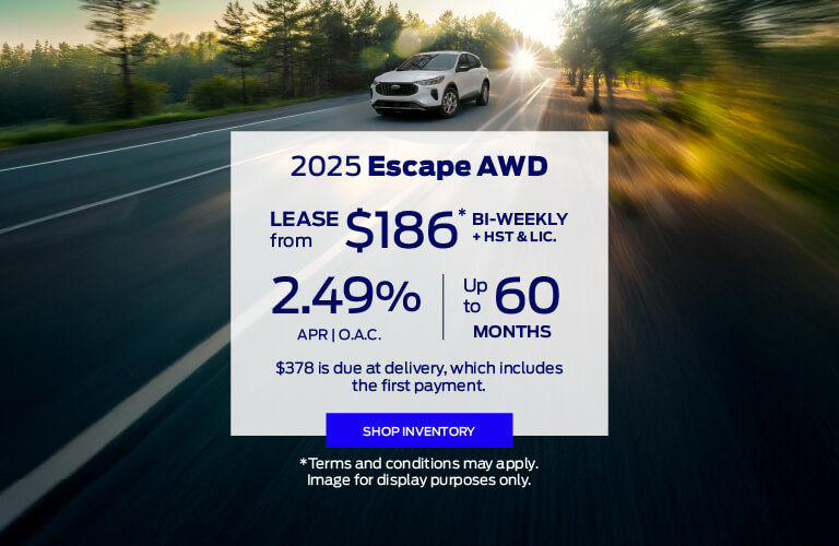 2025 Ford Escape  - Lease Offer in Barrie