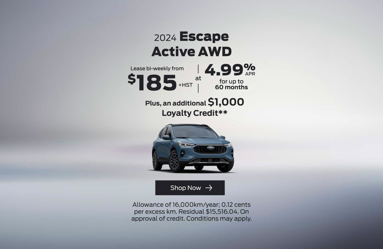 2024 Ford Escape - local offer
