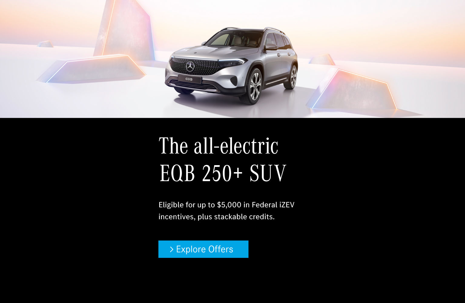 The all-new EQB 250+ SUV