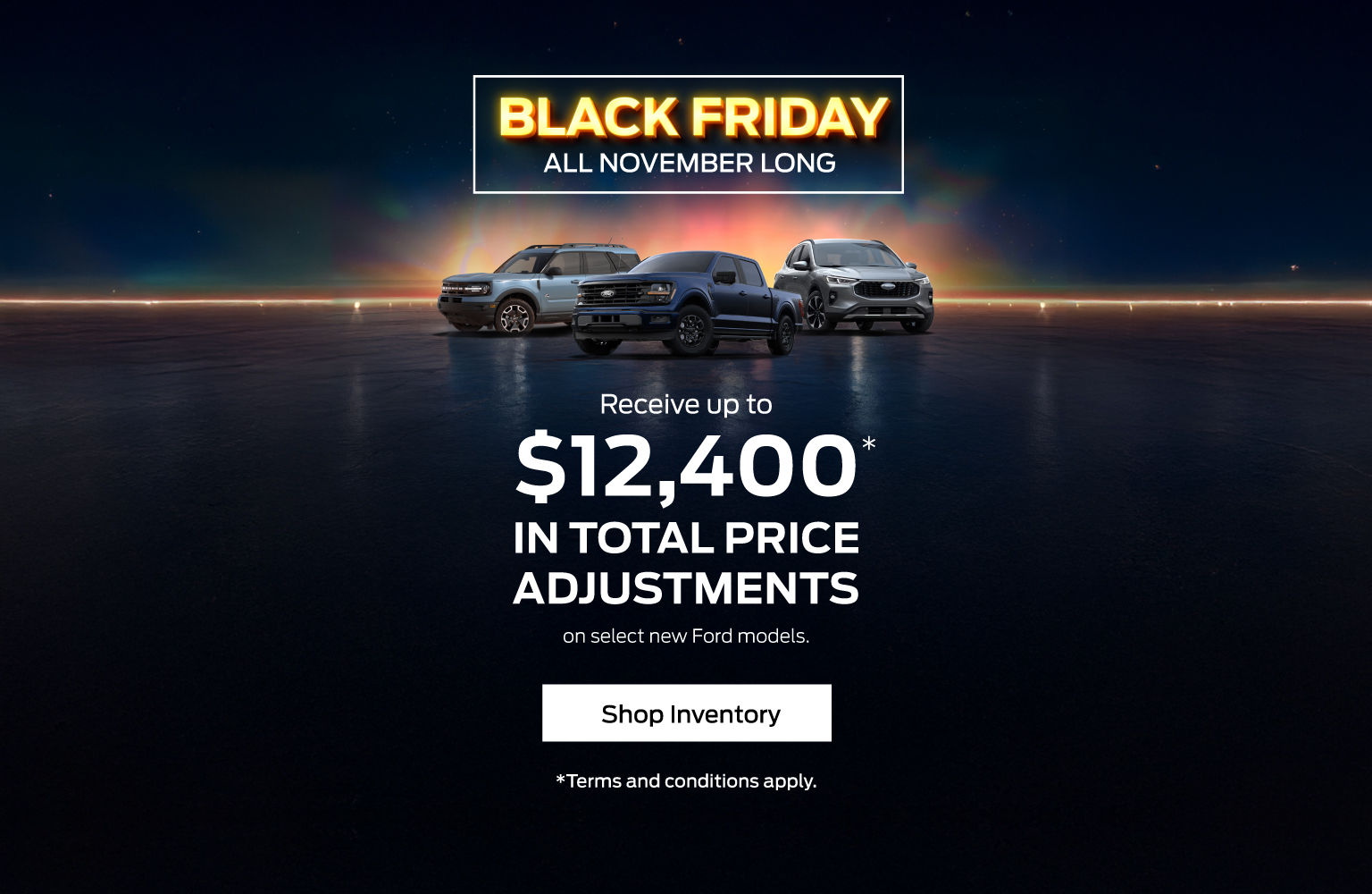 Black Friday Event at Bayfield Ford