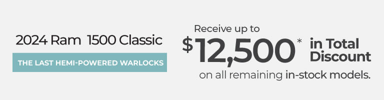 2024 1500 RAM Classic Offer