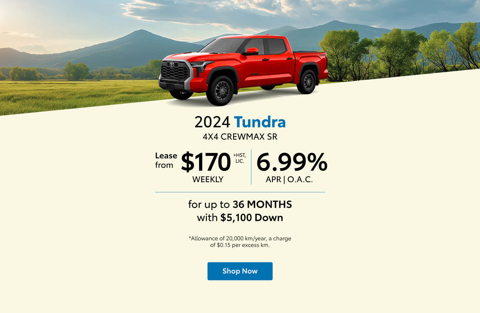2024 Toyota Tundra Lease Slider