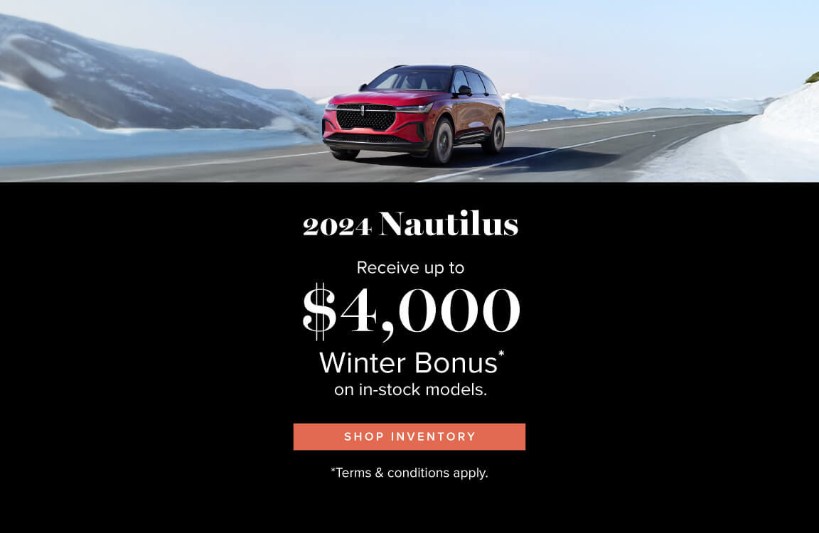 2024 Lincoln Nautilus Lease Offer